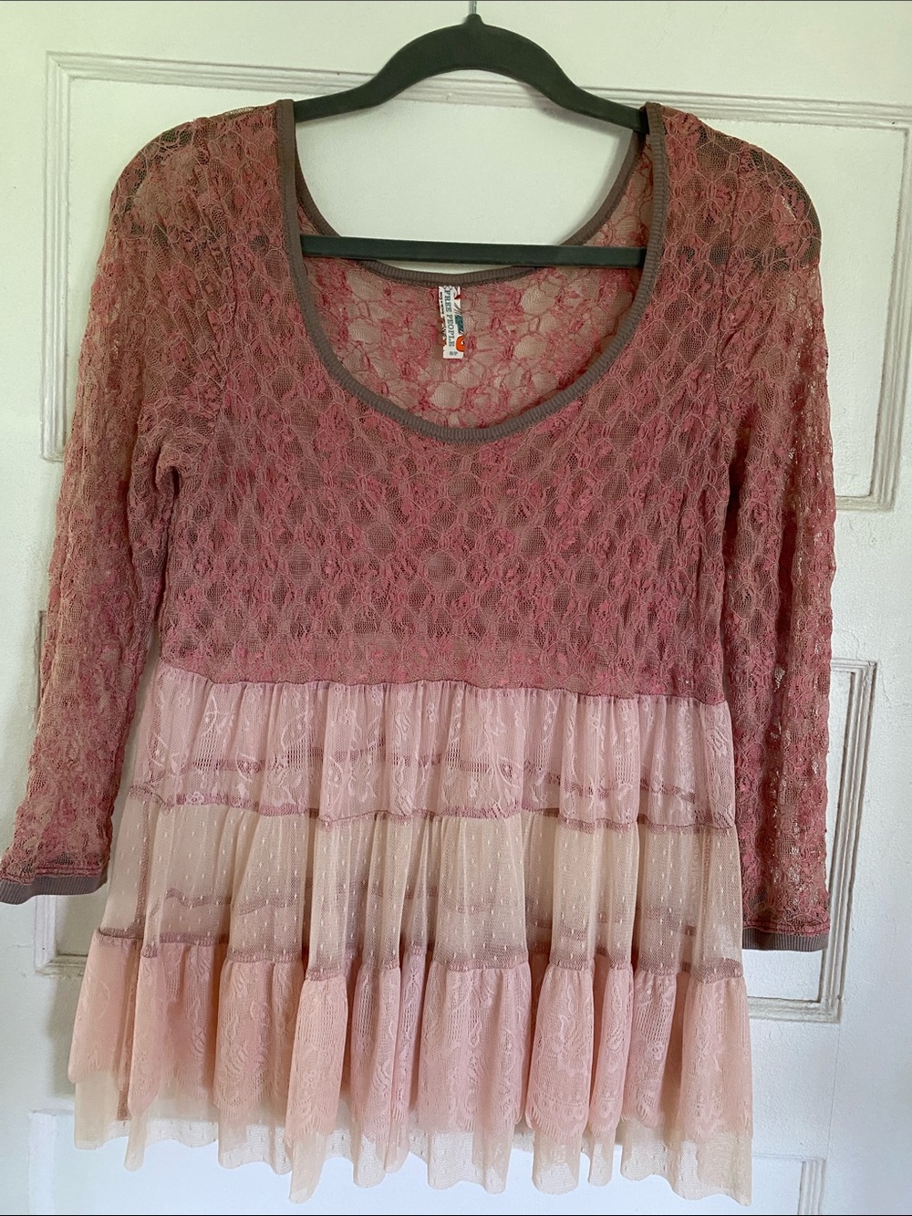 Vintage free people lace blouse